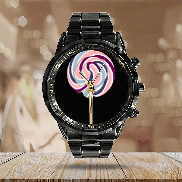 Discover Candy Pastel Calendar Steel Band Watch