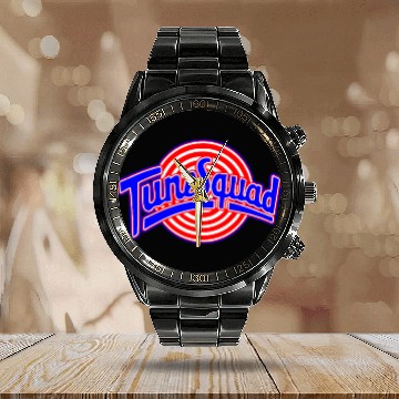 Discover Tune Squad Space Jam Calendar Steel Band Watch