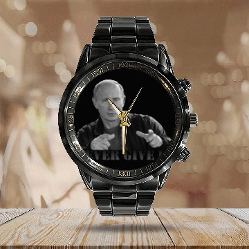 Discover Putin Calendar Steel Band Watch