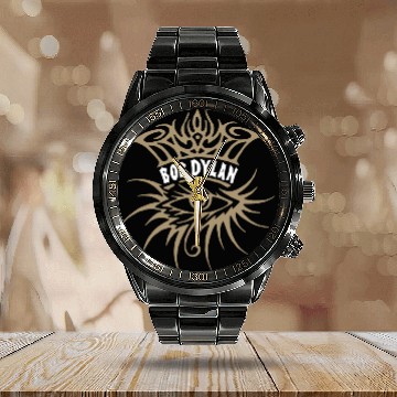 Discover New Bob Dylan Eye Style Symbol Rock Music Legend I Calendar Steel Band Watch