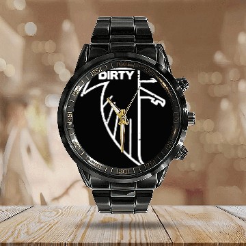 Discover Atlanta Falcons Dirty Birds Calendar Steel Band Watch Vintage