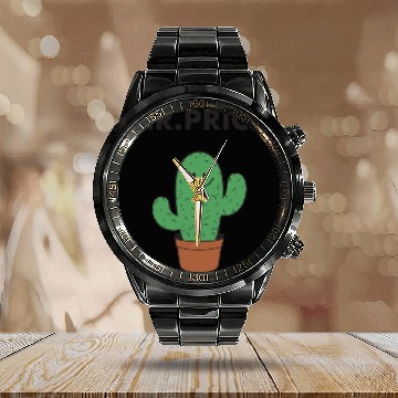 Discover Mr Prick Men Funny Indie Style Slogan Hipster Mexi Calendar Steel Band Watch