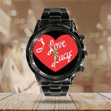 Discover I Love Lucy Calendar Steel Band Watch