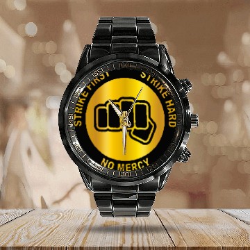 Discover cobra kai Calendar Steel Band Watch