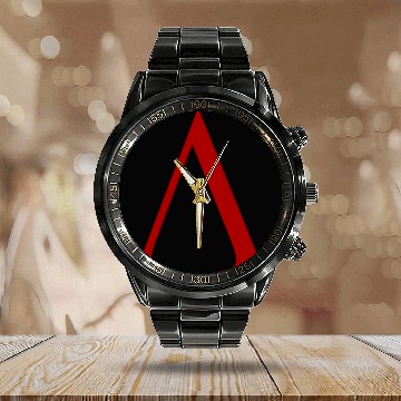 Discover Red Sparta Lambda Calendar Steel Band Watch