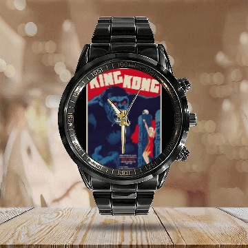Discover king kong Calendar Steel Band Watch