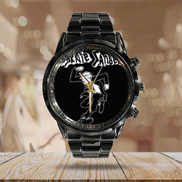 Discover Bernie Sanders Punk Rock Circle Jerks Unisex berni Calendar Steel Band Watch