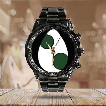 Discover Yoshi Egg Calendar Steel Band Watch