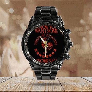 Discover sriracha Calendar Steel Band Watch