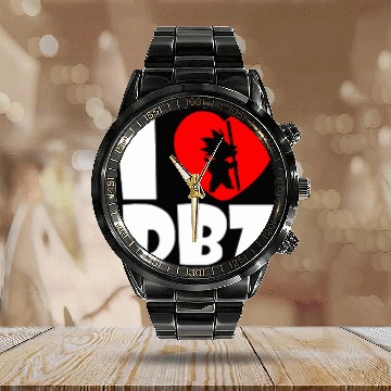 Discover I Love DBZ Fun Calendar Steel Band Watch