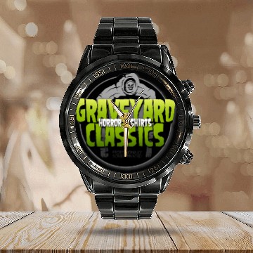 Discover Bride Horror Universal Monster Movie Calendar Steel Band Watch