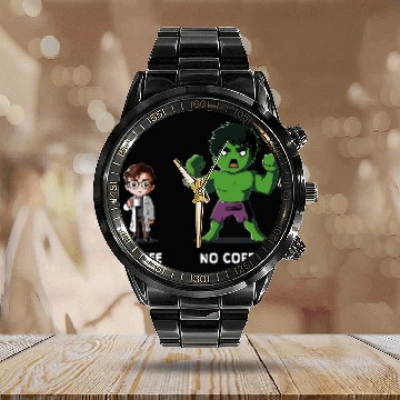 Discover Hulk Crash Calendar Steel Band Watch