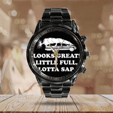 Discover Griswold Christmas Vacation Calendar Steel Band Watch