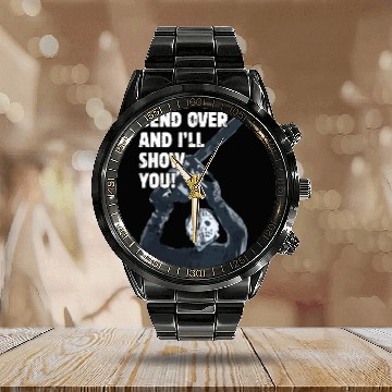 Discover Funny Movie Quote Clark Christmas Vacation Calendar Steel Band Watch