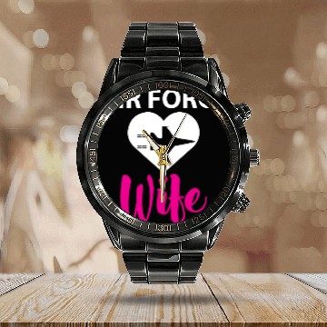 Discover Air force wife Calendar Steel Band Watch