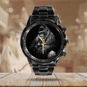 Discover Gorilla Calendar Steel Band Watch