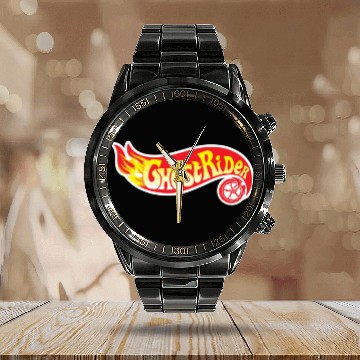 Discover Ghost Rider Calendar Steel Band Watch