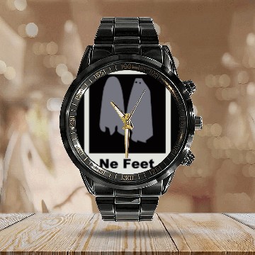 Discover Beetlejuice polaroid ringer Calendar Steel Band Watch