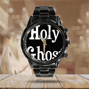 Discover Holy Ghost Calendar Steel Band Watch