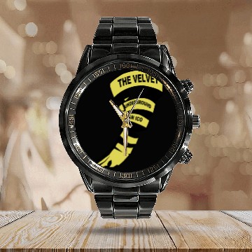 Discover The Velvet Underground Nico Calendar Steel Band Watch