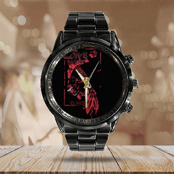 Discover The lone wolf Calendar Steel Band Watch