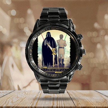 Discover Vader and Luke Weekend Calendar Steel Band Watch