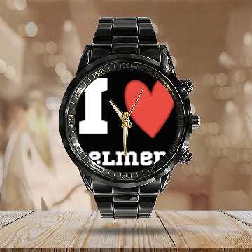 Discover Pelmeni Russian love heart dish gift Calendar Steel Band Watch