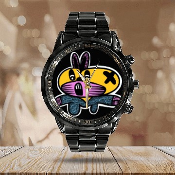 Discover X-men;) Calendar Steel Band Watch