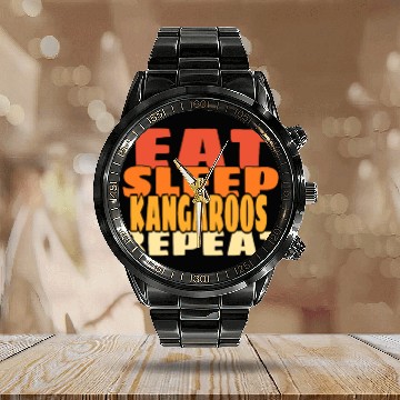 Discover Kangaroo Calendar Steel Band Watch