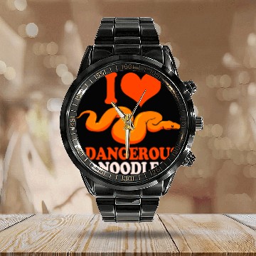 Discover Ball Python Snake Reptile Boa Constrictor Venom Calendar Steel Band Watch