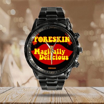 Discover "Magically Delicious" by Trish Causey Calendar Steel Band Watch