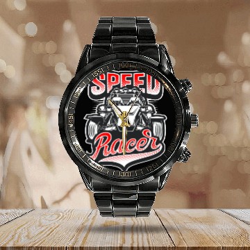 Discover Speed Racer Calendar Steel Band Watch