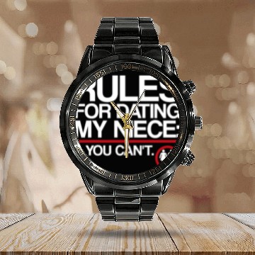 Discover Rules For Dating My Niece | Uncle Messages, Date Calendar Steel Band Watch