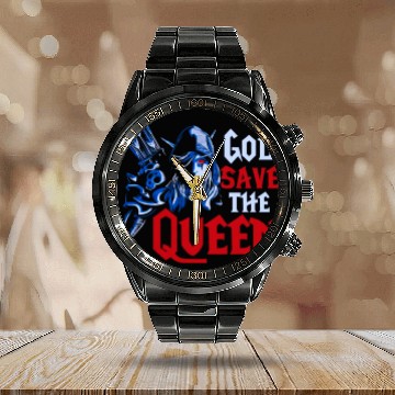 Discover World of Warcraft Sylvanas Windrunner God Save The Calendar Steel Band Watch