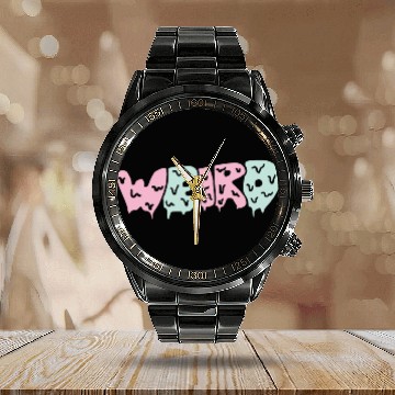 Discover Weird Crop Top Womens Tumblr Dope Grunge Indie Hip Calendar Steel Band Watch