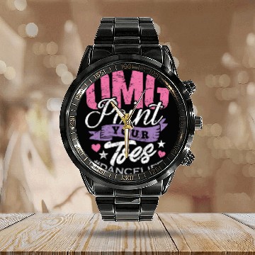 Discover Dance Teacher Calendar Steel Band Watch OMG Point Your Toes Dancing