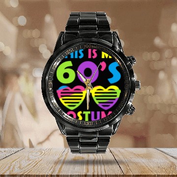 Discover This is my 60's Costume Calendar Steel Band Watch 1960s Halloween Co