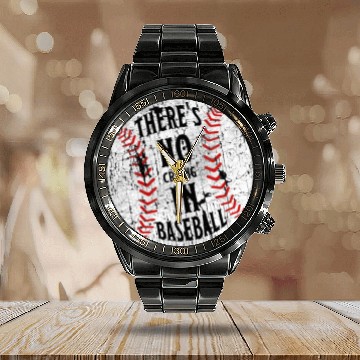 Discover There's No Crying In Baseball I Love Sport Softba Calendar Steel Band Watch