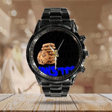 Discover cookie monster Calendar Steel Band Watch