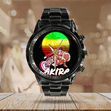 Discover akira Calendar Steel Band Watch