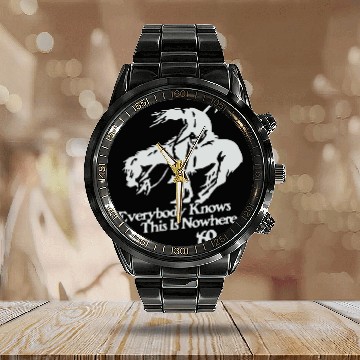 Discover Neil Young And Crazy Horse Rock End Of The Trail H Calendar Steel Band Watch