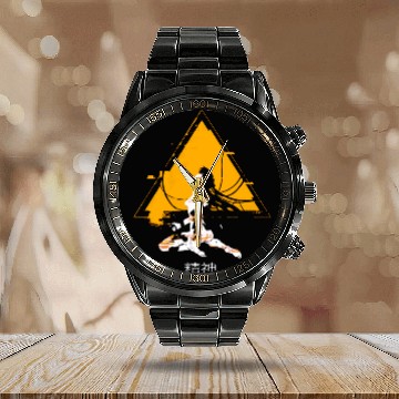 Discover ghost in the shell Calendar Steel Band Watch