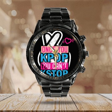 Discover K-pop K-pop Clothing K-pop Music K-pop Calendar Steel Band Watch