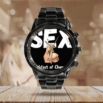 Discover sx, Breakfast of Champions - James Hunt Calendar Steel Band Watch