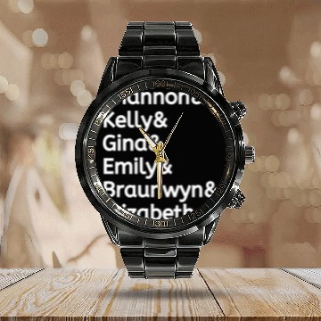 Discover RHOC Real Housewives of Orange County Calendar Steel Band Watch