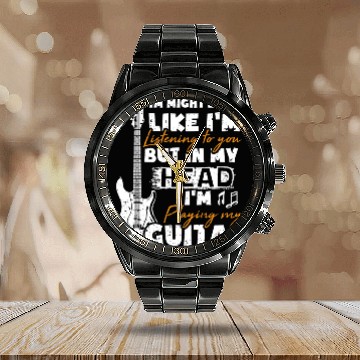 Discover Guitarist Guitarist Gift Guitar Player Calendar Steel Band Watch