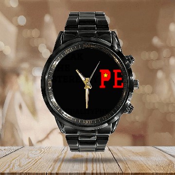 Discover Quality Physical Education Teacher Calendar Steel Band Watch