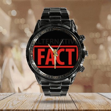 Discover ALTERNATIVE Calendar Steel Band Watch
