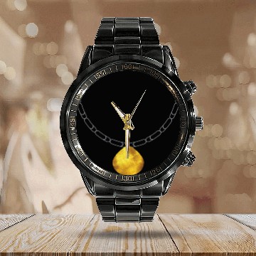 Discover Office Olympics Calendar Steel Band Watch