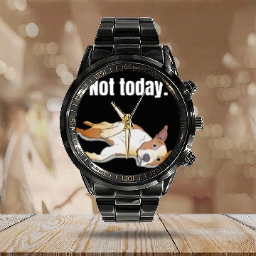 Discover American Staffordshire Terrier Stafford gift Calendar Steel Band Watch